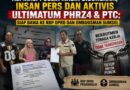 Aspirasi Publik Masih Dibungkam,Insan Pers dan Aktivis Ultimatum PHRZ4 & PT.PTC: Siap Bawa ke RDP DPRD dan Ombudsman Sumsel